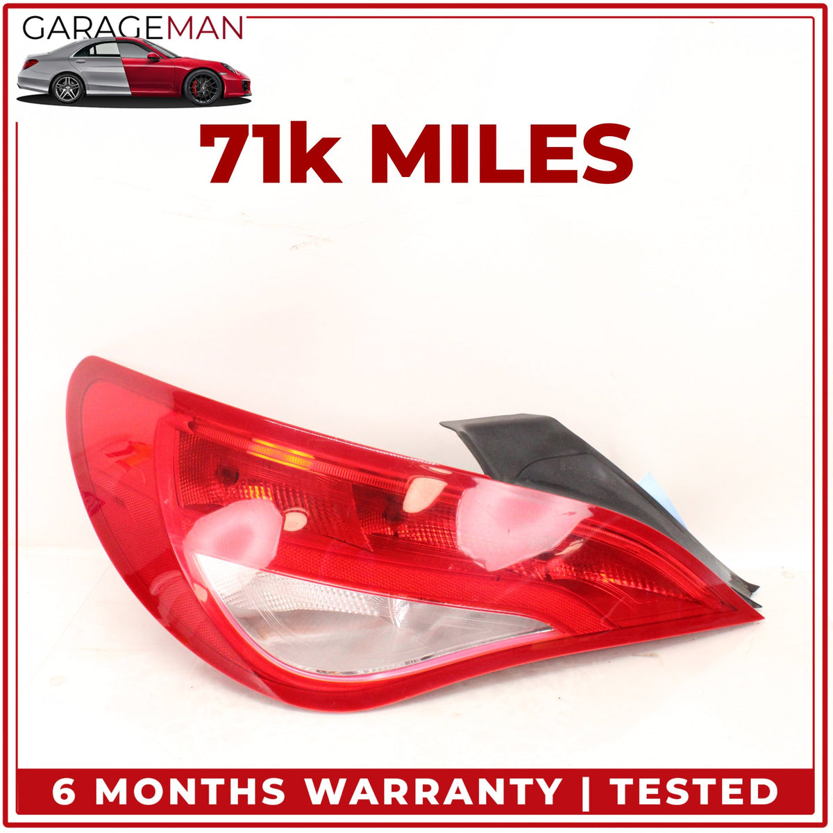 2014-2019 Mercedes-Benz CLA250 C117 Rear Left Side Tail Light Lamp OEM