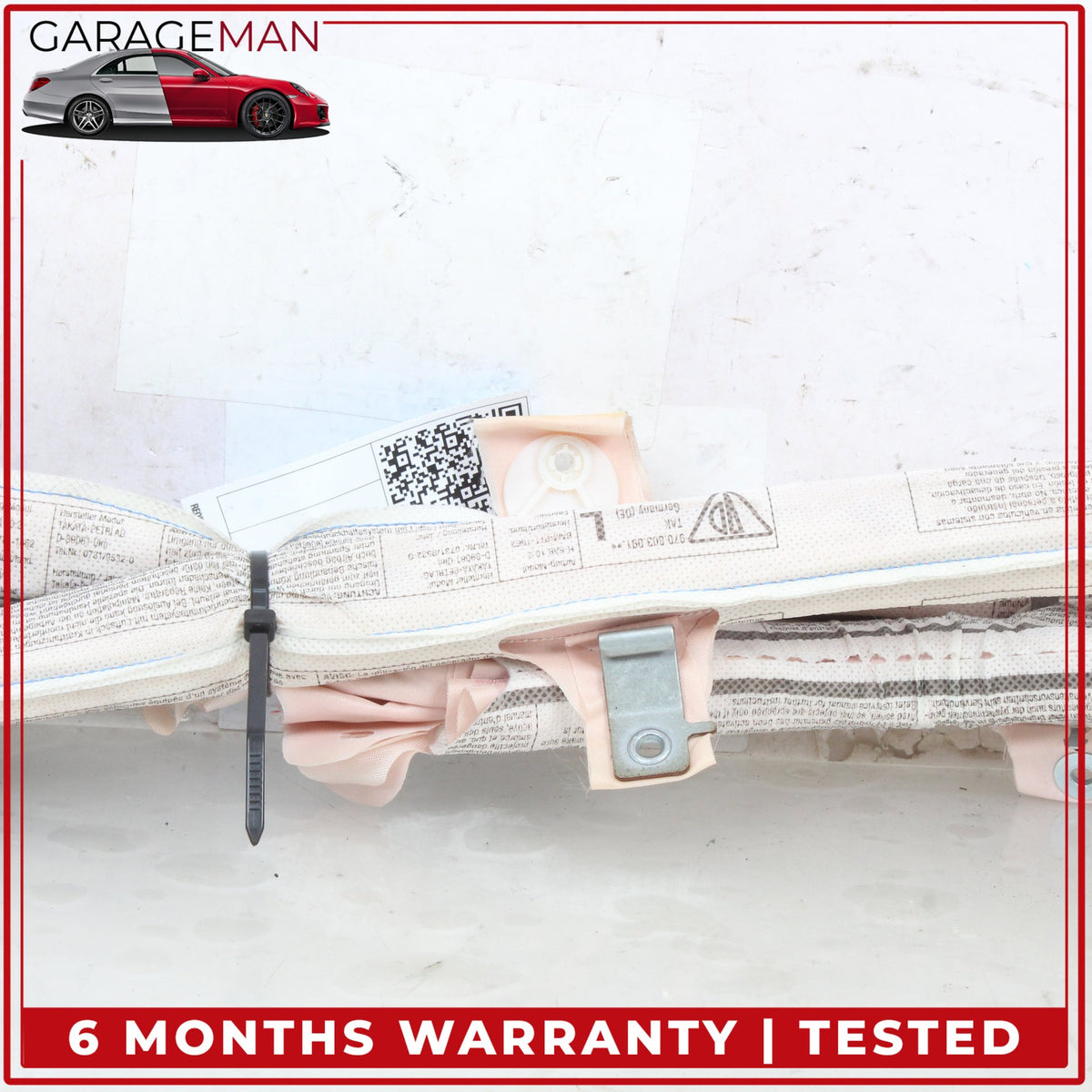2010-2016 Porsche Panamera 970 Left Upper Roof Curtain Air Bag 97080309101 OEM