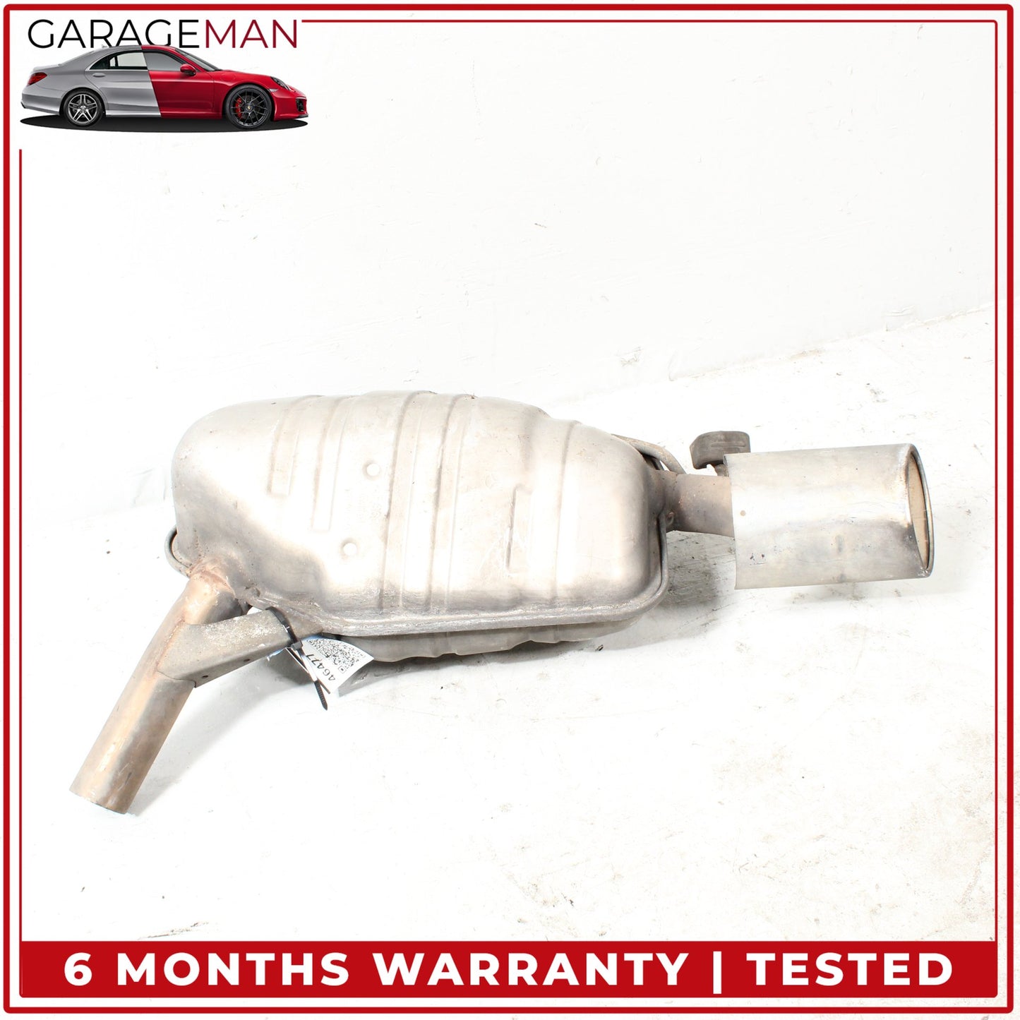 2006-2009 Mercedes W211 E350 Exhaust Muffler Mufflers Tips Assembly Set of 2 OEM