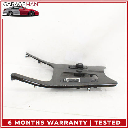 2011-2018 BMW X3 X4 320i Center Console iDrive Control Switch w/ Trim Wood OEM