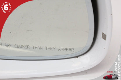 2011-2015 Audi Q7 Front Right Side Door Rear View Mirror White 4L1857410CL OEM