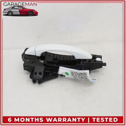 2009-2016 Audi A4 S4 A5 S5 Right Passenger Side Exterior Door Handle White OEM