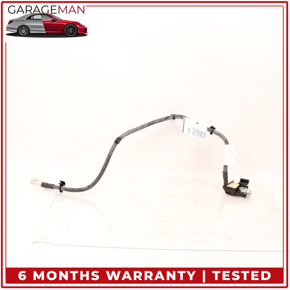 2011-2018 Audi A8 S8 Negative Battery Wire Wiring Cable w/ Sensor 4H0915181F OEM