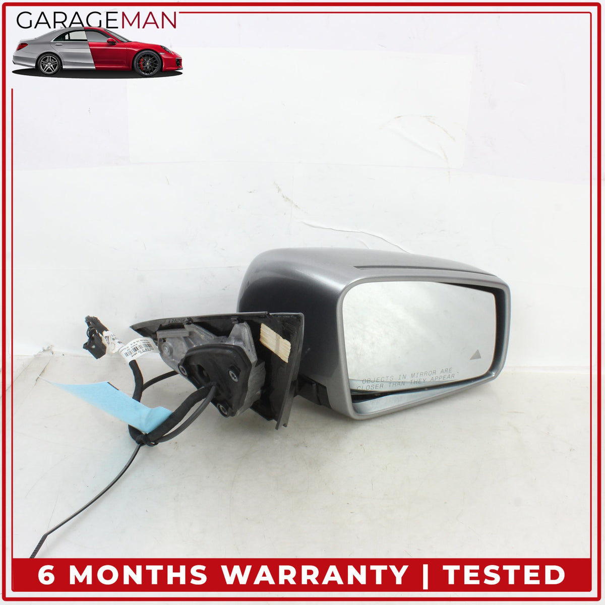 2010-2016 Mercedes W212 E350 Right Rear View Mirror w/ Blind Spot & Camera OEM