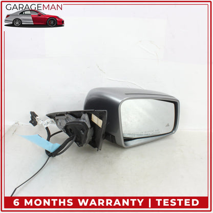 2010-2016 Mercedes W212 E350 Right Rear View Mirror w/ Blind Spot & Camera OEM