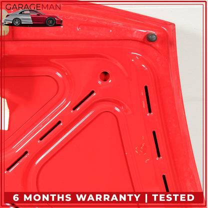 1997-2005 Porsche 911 996 Boxster 986 Front Hood Bonnet Panel Assembly Red OEM