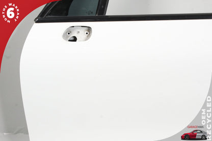11-18 Porsche Cayenne 92A Front Left Driver Door Shell White 95853101100