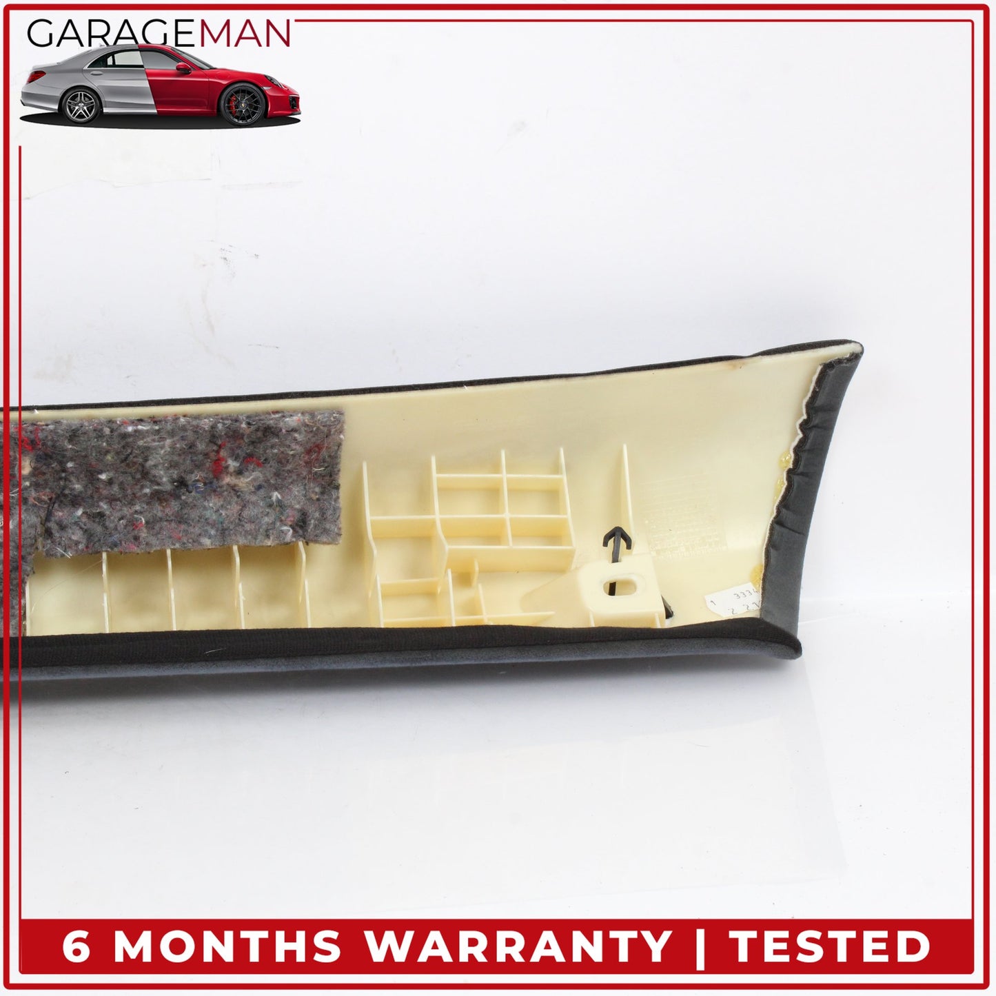 2007-2014 Mercedes-Benz CL550 W216 Coupe Front A-Pillar Trim Suede Set 2166900225 OEM