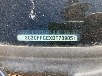 Parting Out- 2013 Fiat 500e- 140