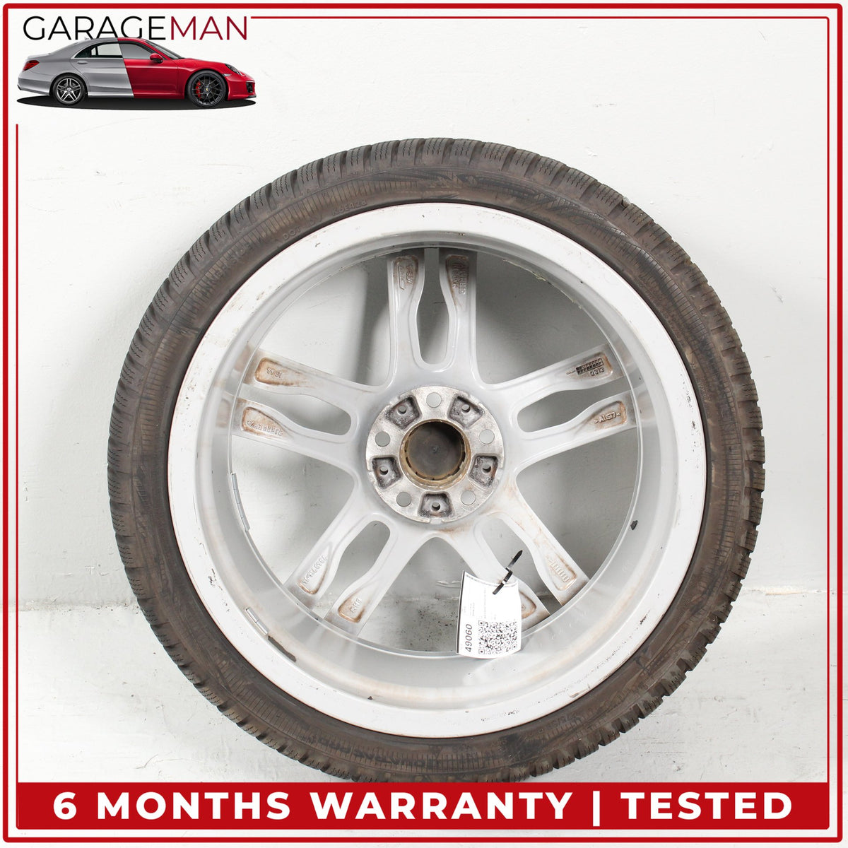 2013-2019 BMW 650i F06 Sedan Wheel Rim w/ Tire 7843716 OEM