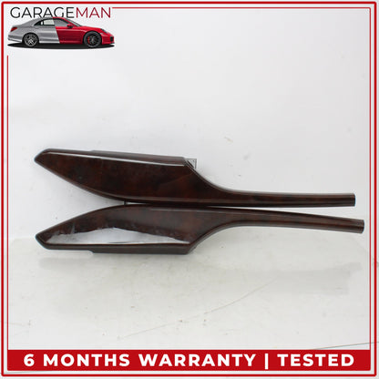 2011-2018 Audi A8 Front Rear Interior Trim Cover Panel Wood Set OEM