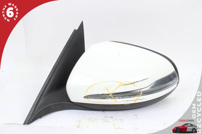 2015-2021 Mercedes W205 C300 C350e Left Door Rear View Mirror w/ Blind Spot OEM