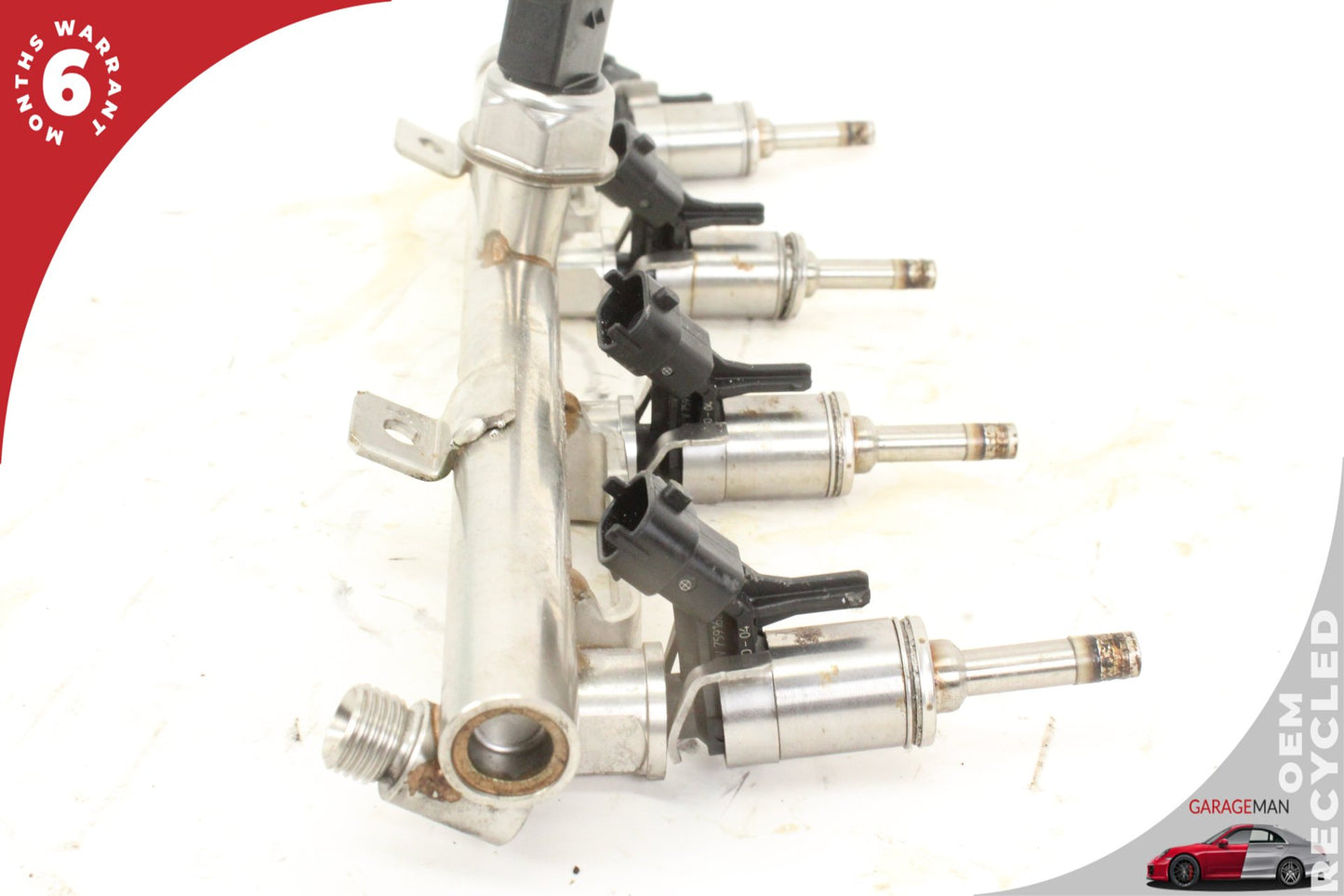 2011-2013 Mini Cooper Hardtop R56 1.6L V4 Fuel Rail w/ Injectors 7537319-05 OEM