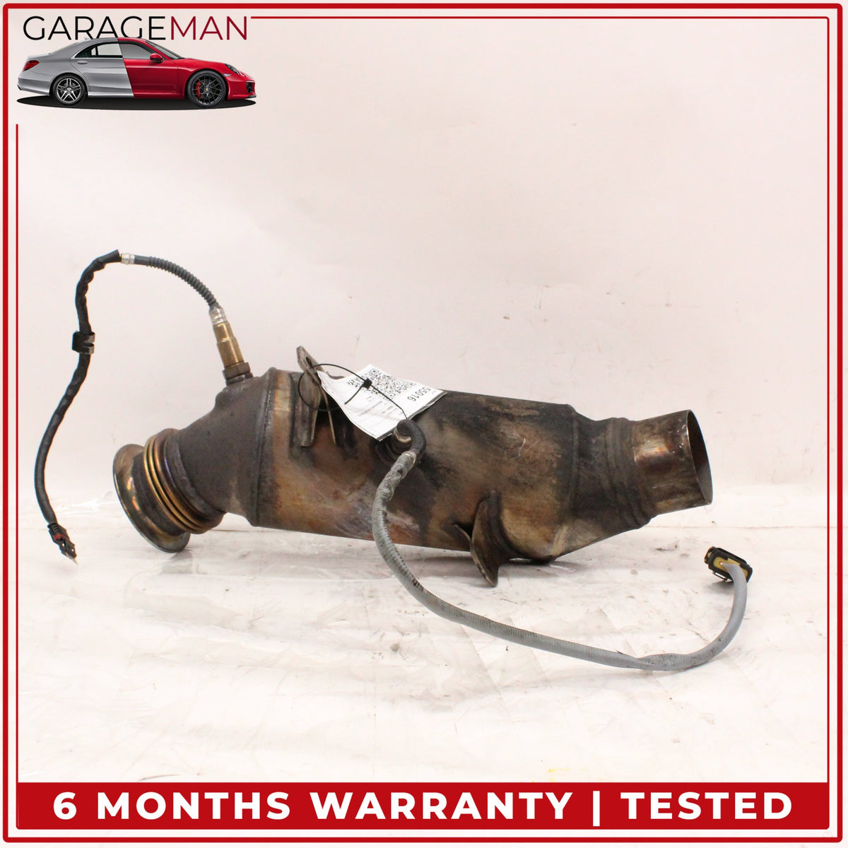 2009-2018 BMW 740i 535i 640i X5 X6 3.0L N55 Engine Exhaust Downpipe 7599198 OEM
