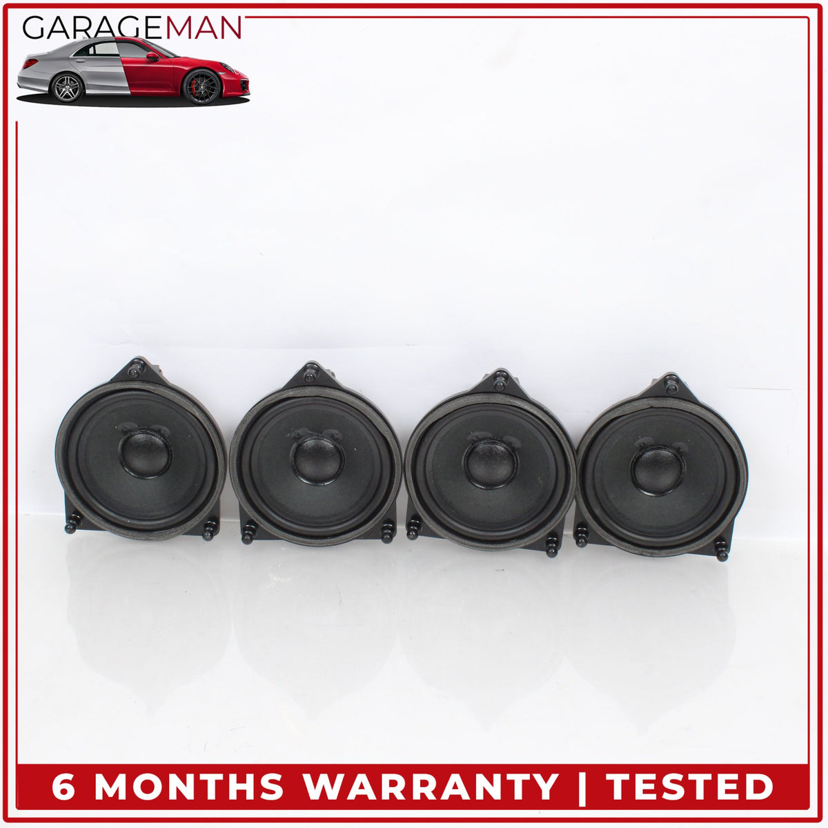 2014-2021 Mercedes W222 S550e Front and Rear Left & Right Audio Speakers Set OEM