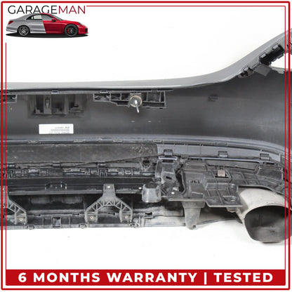 2015-2018 Mercedes W205 C300 Sedan Sport Rear Bumper Cover Assembly Gray OEM