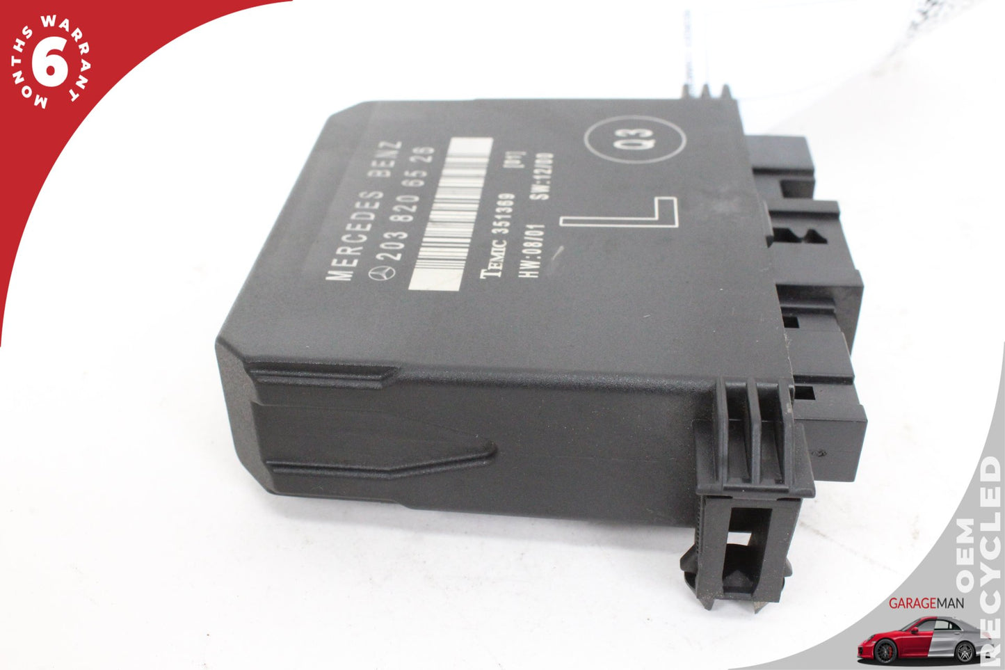 2001-2007 Mercedes W203 C240 Rear Left Side Door Control Module 2038206526 OEM