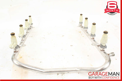 2000-2006 Mercedes-Benz S500 W220 Fuel Rail w/ Injectors 1130700095