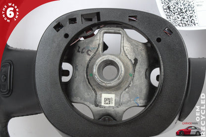 2014-2017 Fiat 500L Front Left Driver Side Leather Steering Wheel Black OEM