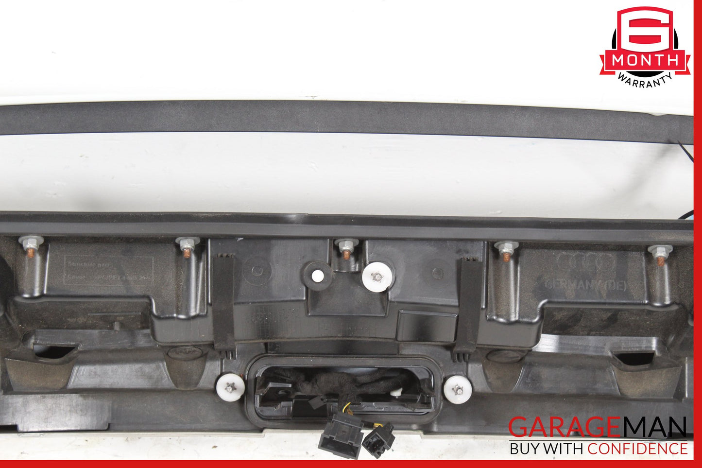 2012-2018 Audi S7 Rear Tailgate Trunk Lid Spoiler Assembly White 4G8827086D OEM