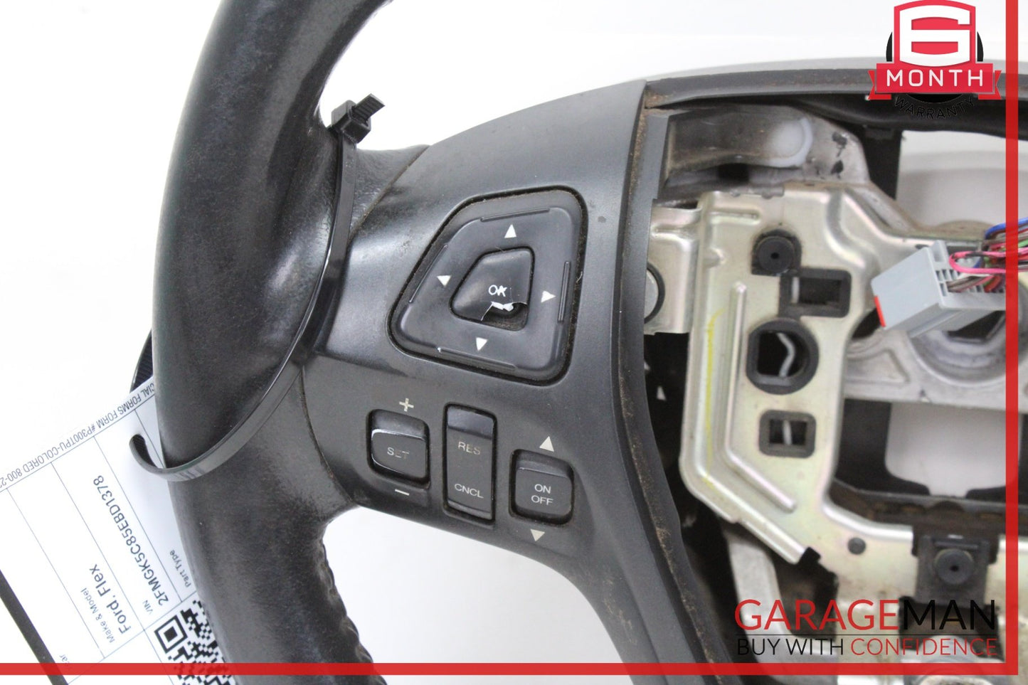 2013-2019 Ford Flex Steering Wheel w/ Multifunction Control Switch DA833F563 OEM