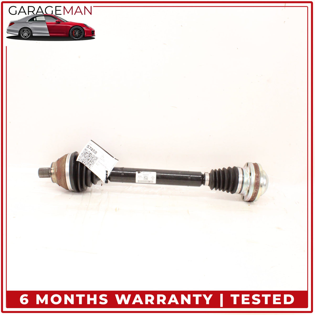 2016-2023 Audi TTS 8S AWD Front Right Side Axle CV Shaft 3Q0407272 OEM