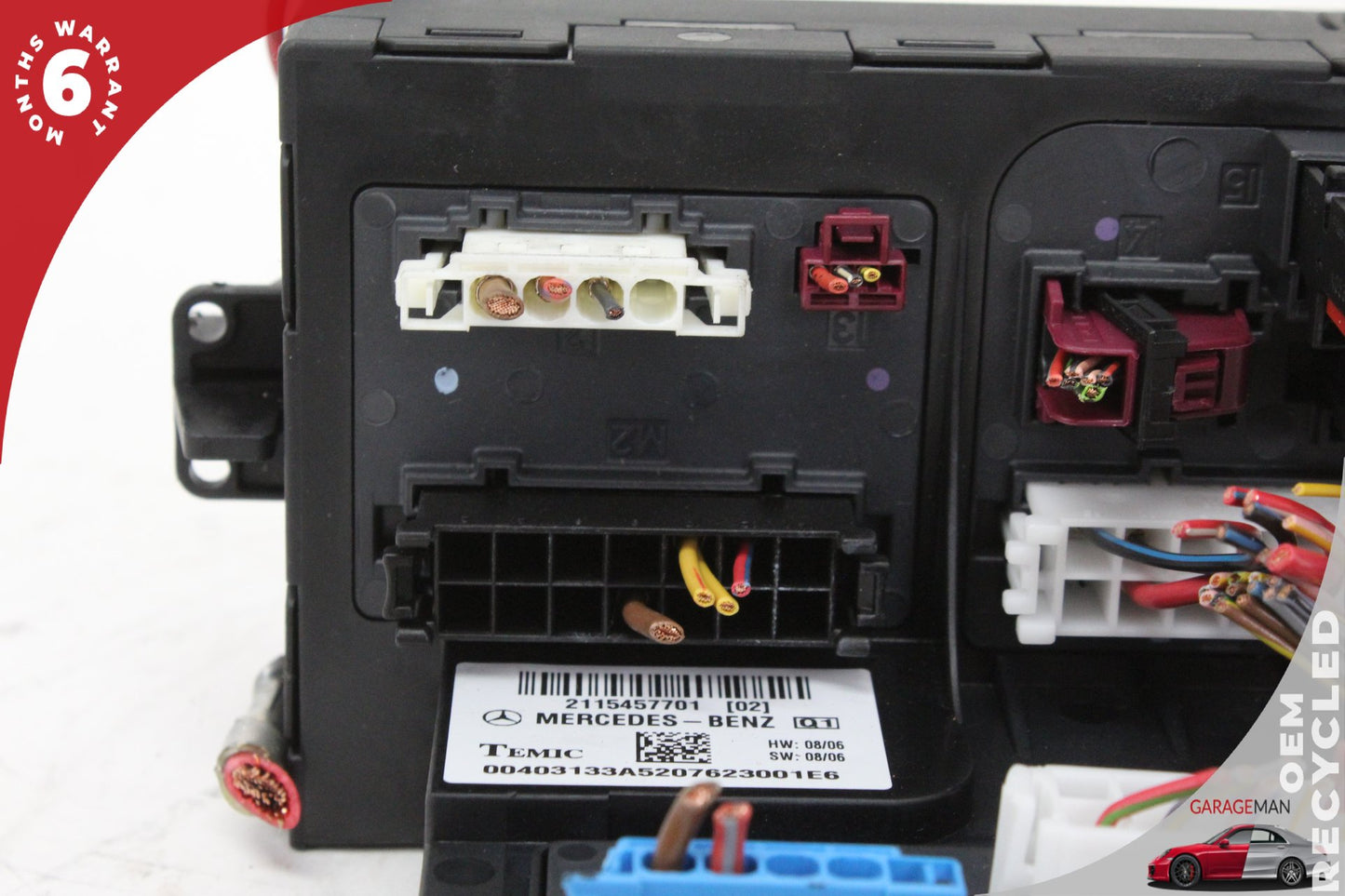 2003-2011 Mercedes W211 E350 E320 Front SAM Module Relay Fuse Box 2115457701 OEM