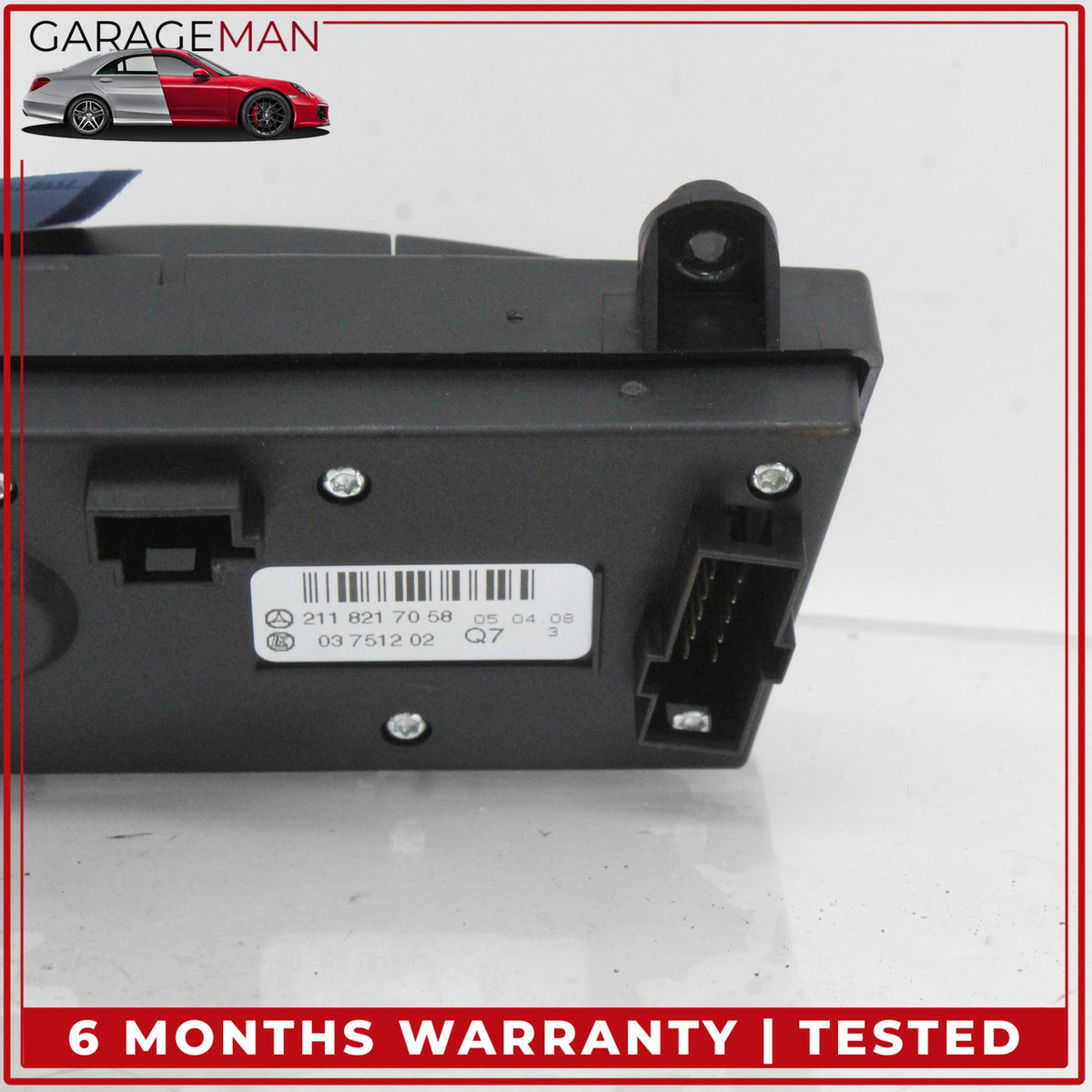 2003-2011 Mercedes W219 CLS550 E550 Air Suspension Control Switch 2118217058 OEM