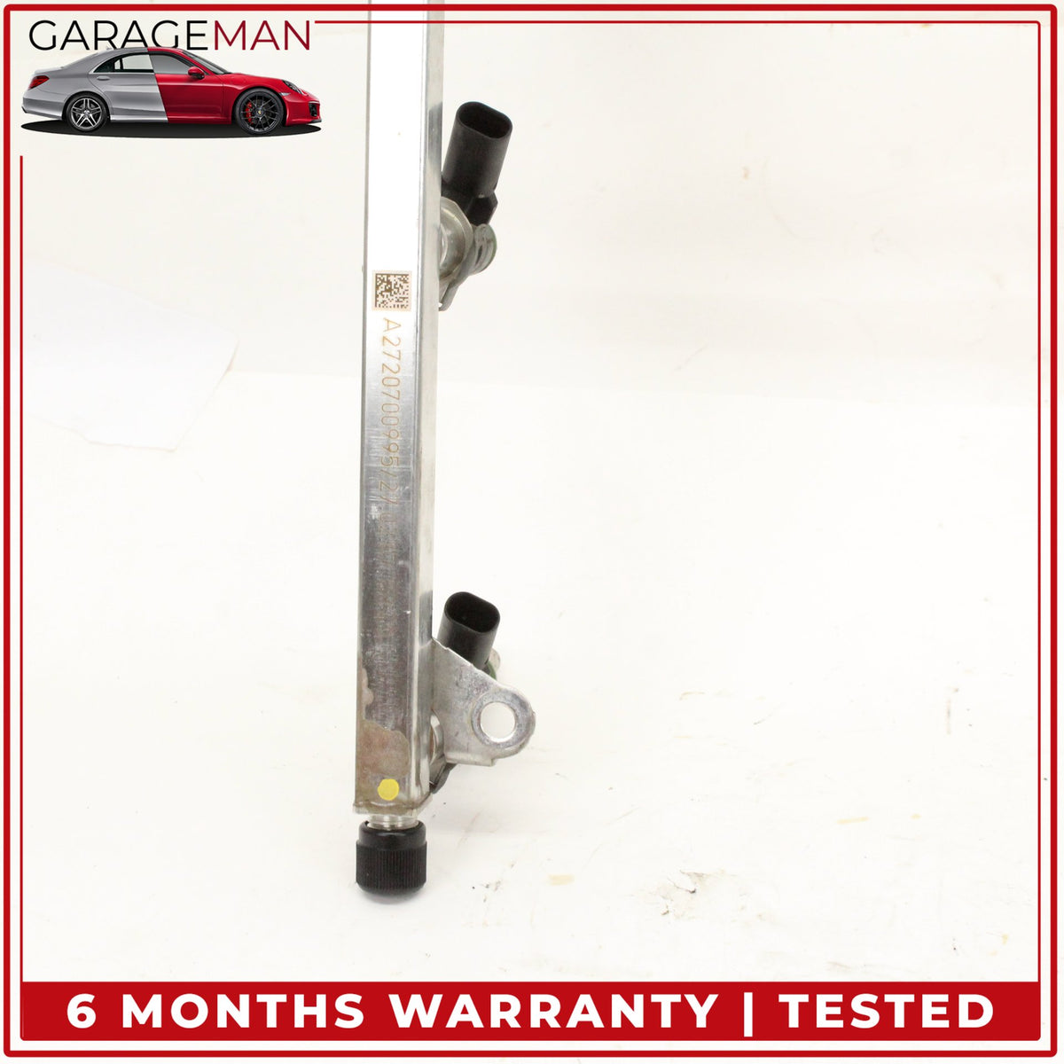2005-2012 Mercedes W164 ML350 Fuel Injector Rail w/ Injectors 2720700995 OEM