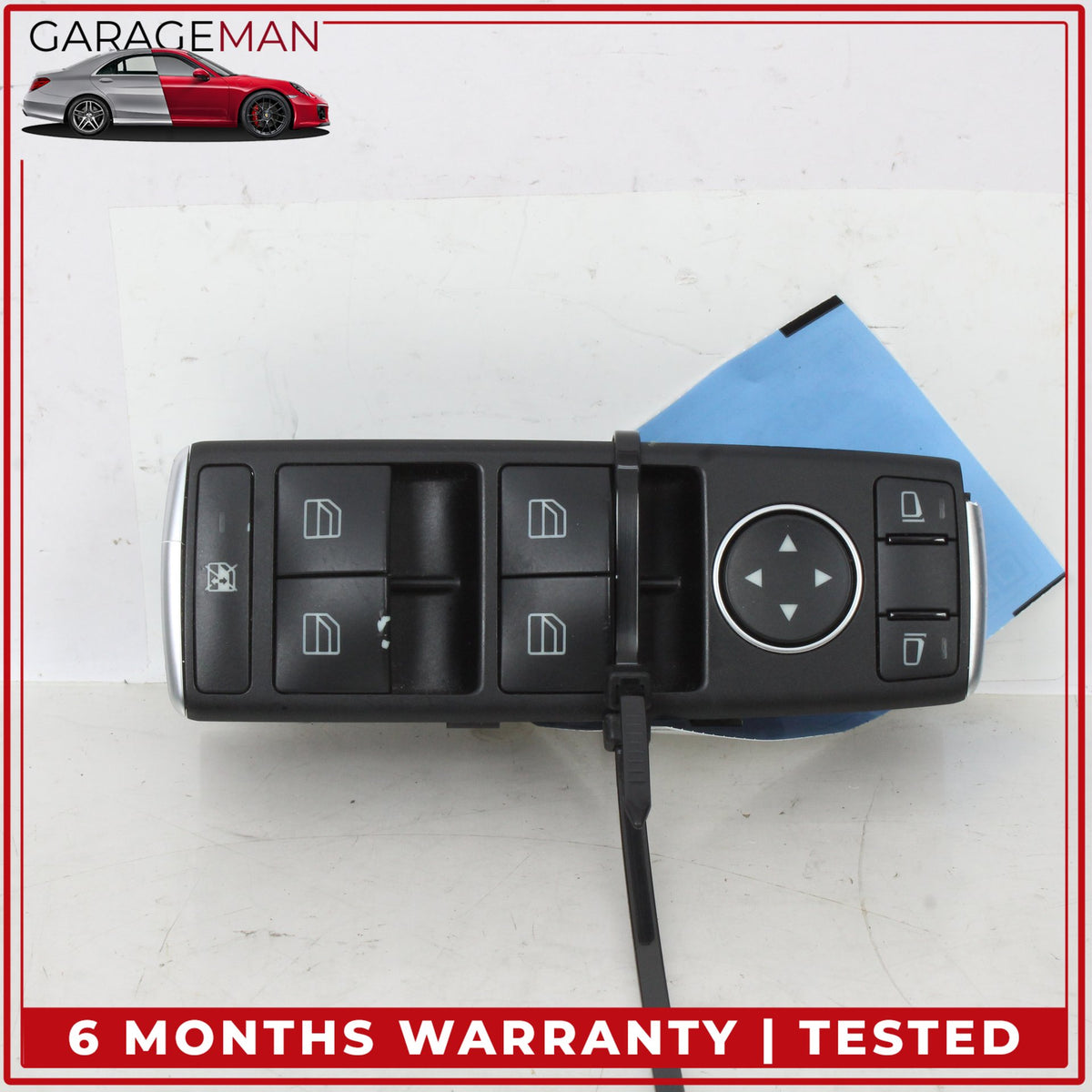 2014-2020 Mercedes W242 B Electric Drive Front Left Window Control Switch OEM