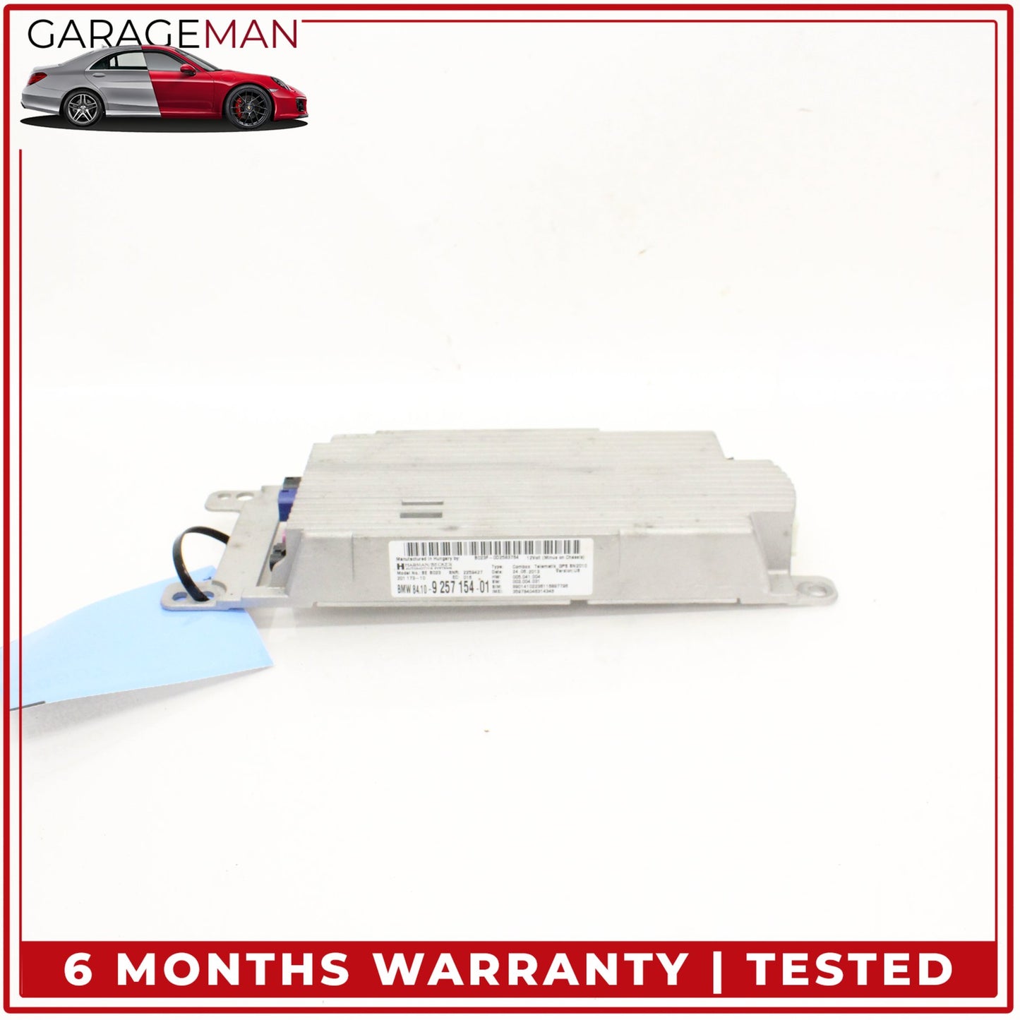 2014-2017 BMW 328d Sedan Telematic Communication Control Module 9257154 OEM