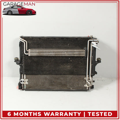 2007-2015 Audi Q7 Engine Cooling Radiator Fan Blade AC Condenser Assembly OEM