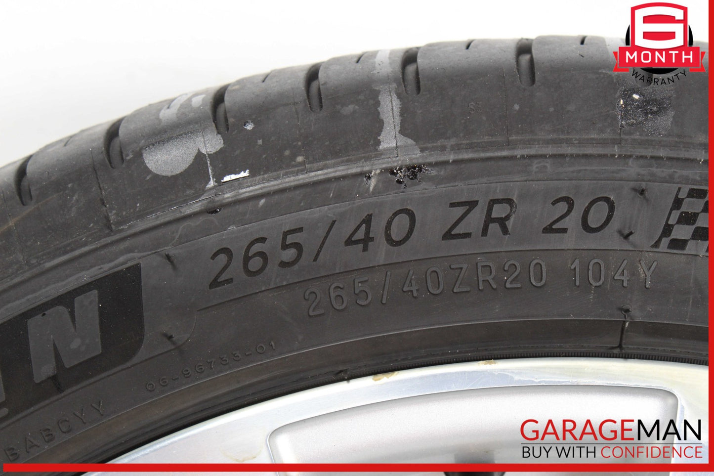 2012-2018 Audi A8 Wheel Rim w/ Tire 20'' 9JX20H2 ET37 4N0601025 OEM
