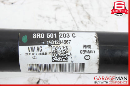 2012-2018 Audi A6 A7 Rear Left or Rear Right Side CV Axle Shaft 8R0501203C OEM