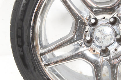 03-12 Mercedes R230 SL550 SL65 AMG Rear Wheel Tire Rim 9.5Jx18H2 ET33 OEM