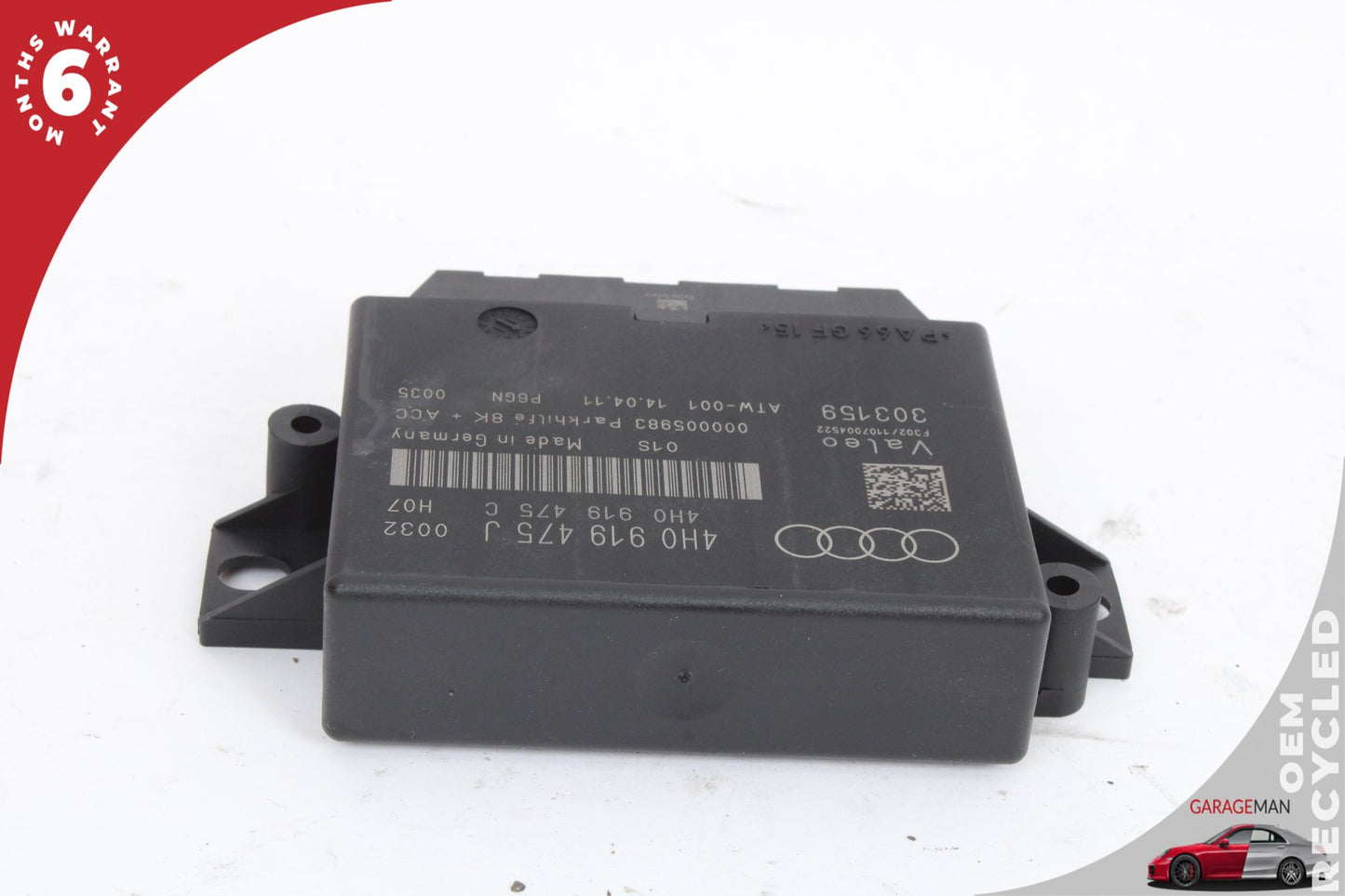 2012-2018 Audi A6 C7 Sedan Parking Assist Control Module 4H0919475J Genuine