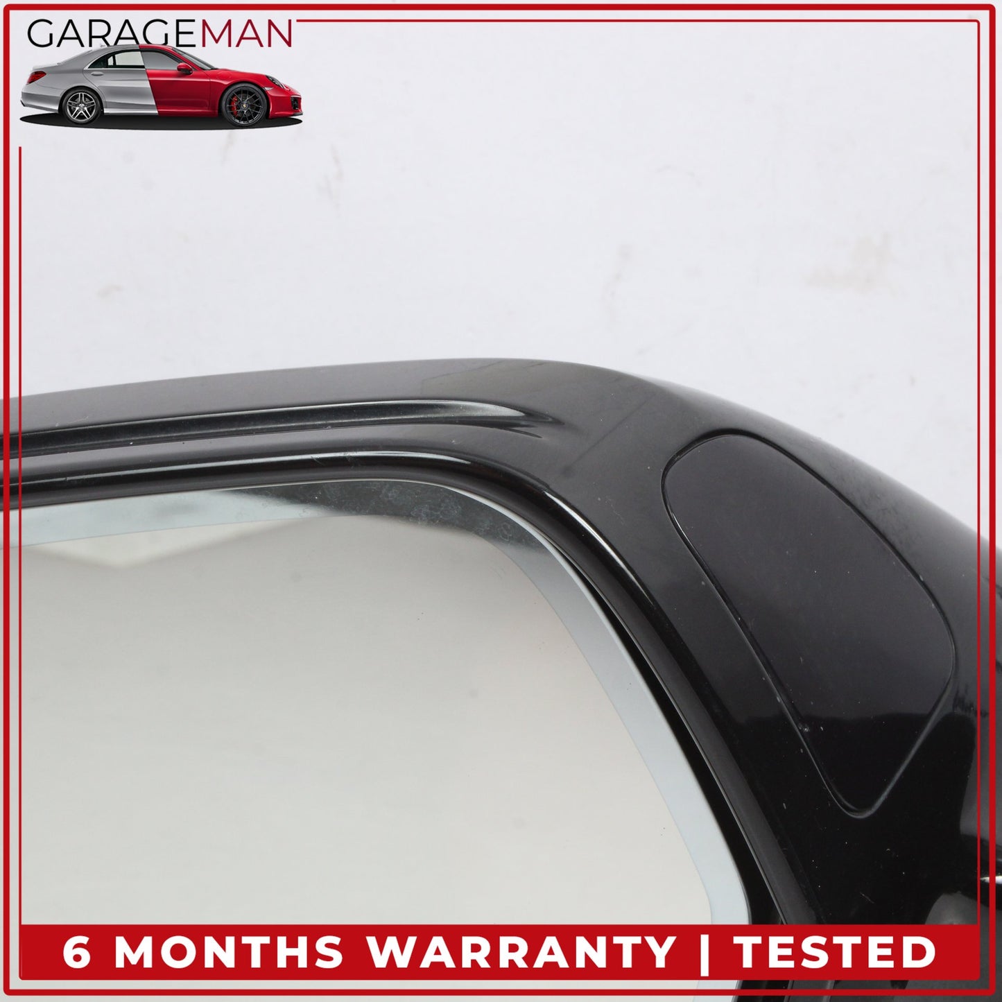2012-2018 Audi A6 S6 Front Left Side Door Rear View Mirror w/ Camera Black OEM