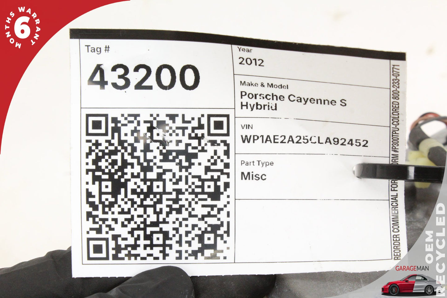 2011-2014 Porsche Cayenne S Hybrid 92A SUV AC A/C Air Conditioning Compressor 7P0820803H