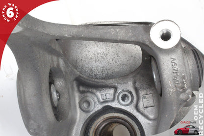 08-19 Audi A6 C7 AWD 3 Rear Left Spindle Knuckle Wheel Hub 8K0505431AR Genuine