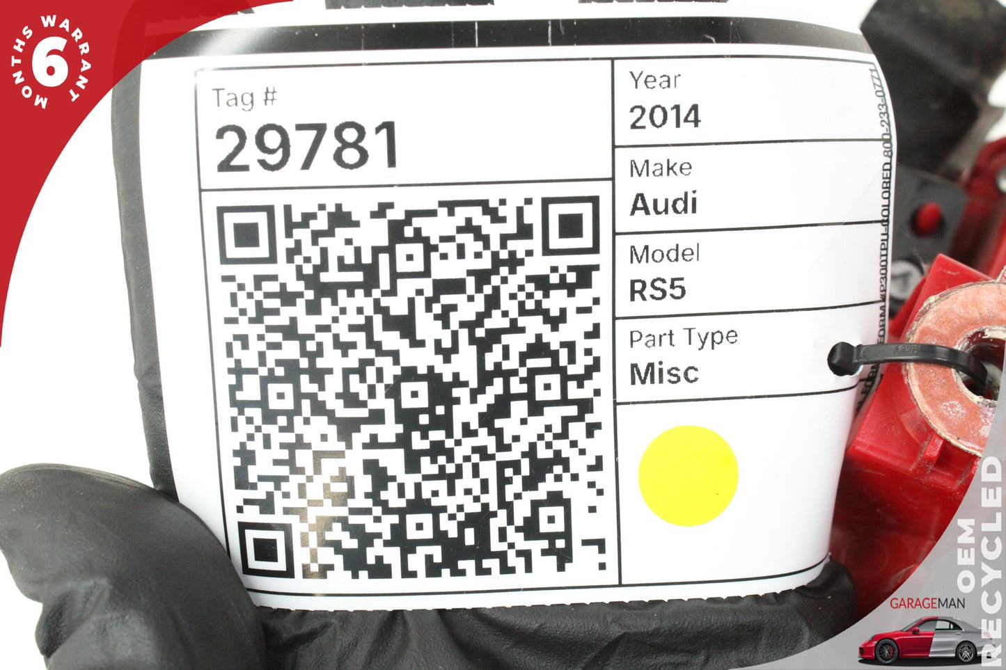 2013-2017 Audi RS5 A5 S5 Rear Left Side LED Outer Tail Light Lamp 8T0945095J OEM