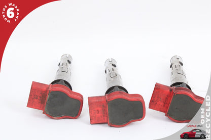 2005-2019 Audi A6 A4 A8 Quattro Sedan Ignition Coils Set of 6 Pc 06E905115 OEM