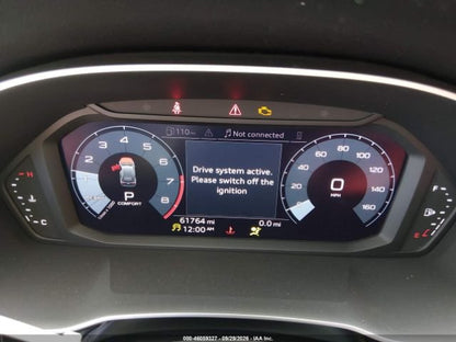 Parting Out- 2021 Audi Q3 Quattro F3- 262