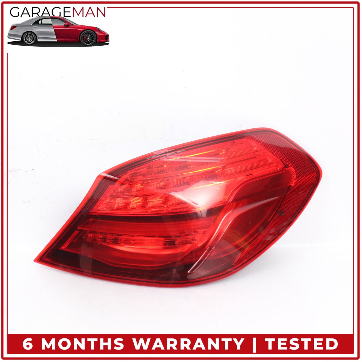 2012-2019 BMW 650i Rear Right Passenger Side Outer Tail Light Lamp 4880370 OEM