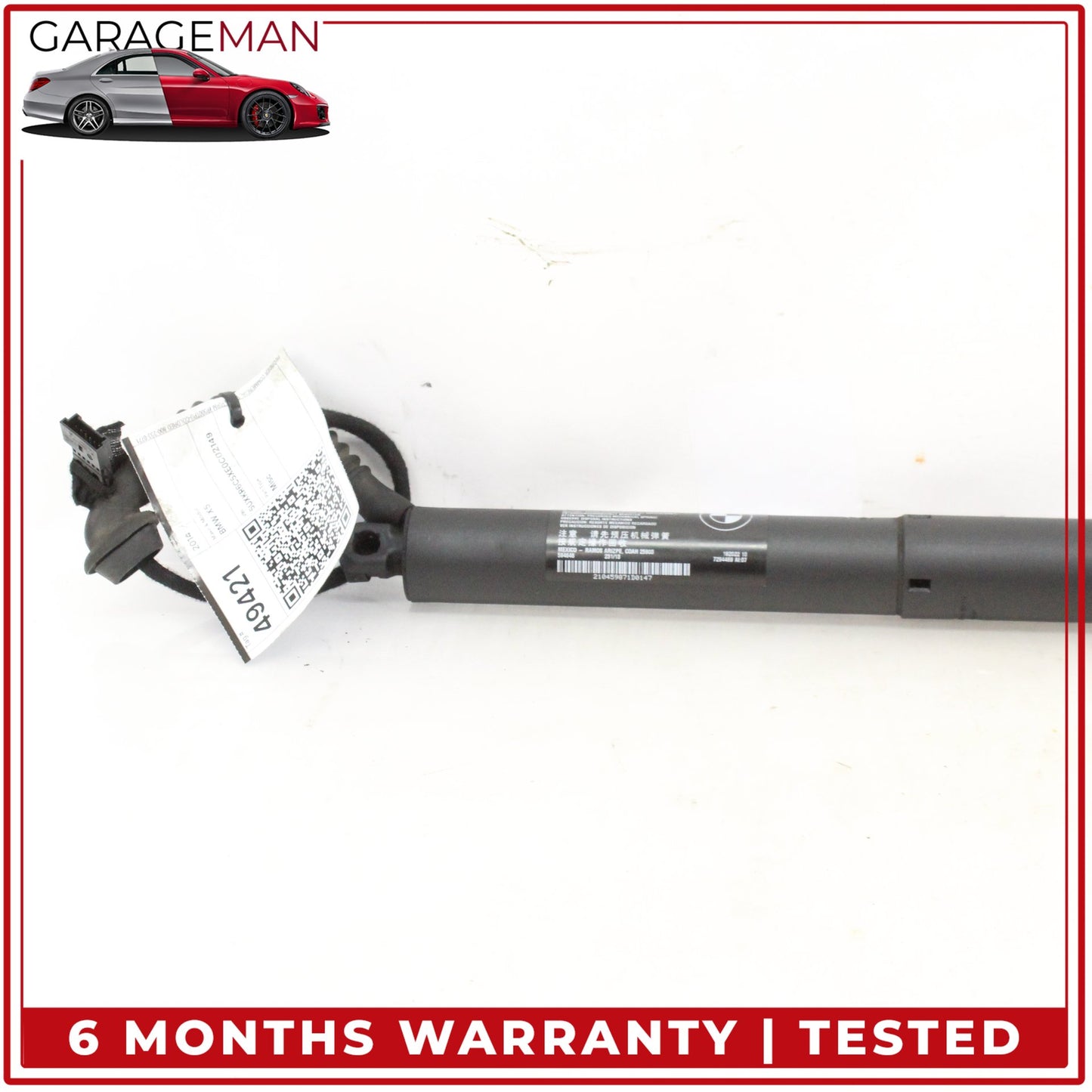 2014-2018 BMW X5 F15 Rear Left Trunk Lid Tailgate Electric Cylinder Strut OEM