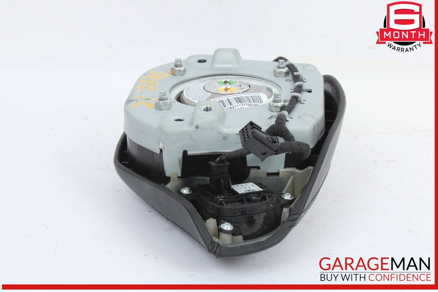 10-14 Mercedes W221 S400 S550 CL550 Steering Wheel Airbag Air Bag Black OEM