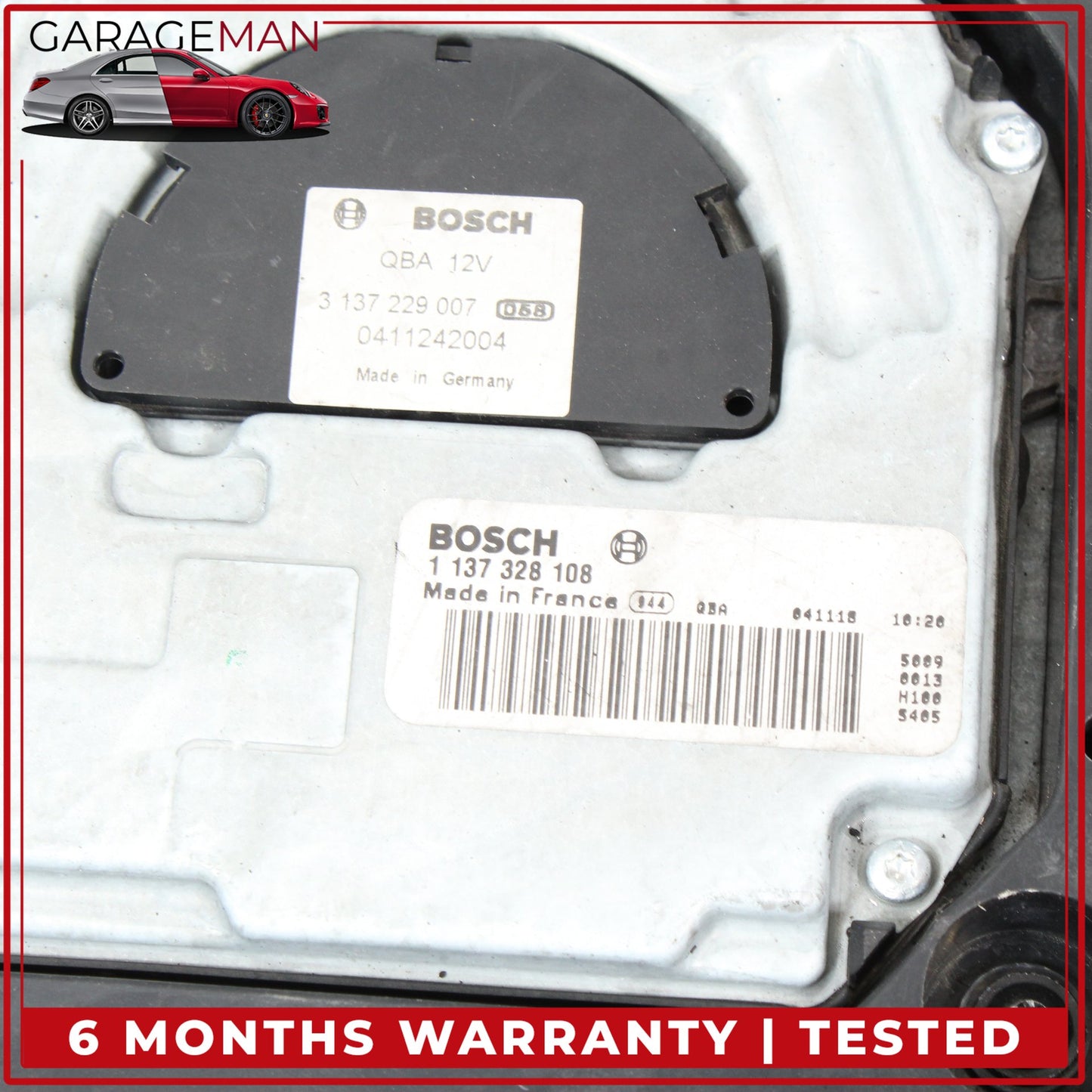 2003-2009 Mercedes-Benz E350 W211 Sedan Engine Radiator Cooling Fan Motor Assembly 3137229007 OEM