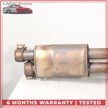 2013-2015 Jaguar XF X250 3.0L S/C RWD Intermediate Exhaust Muffler Dual Pipe OEM