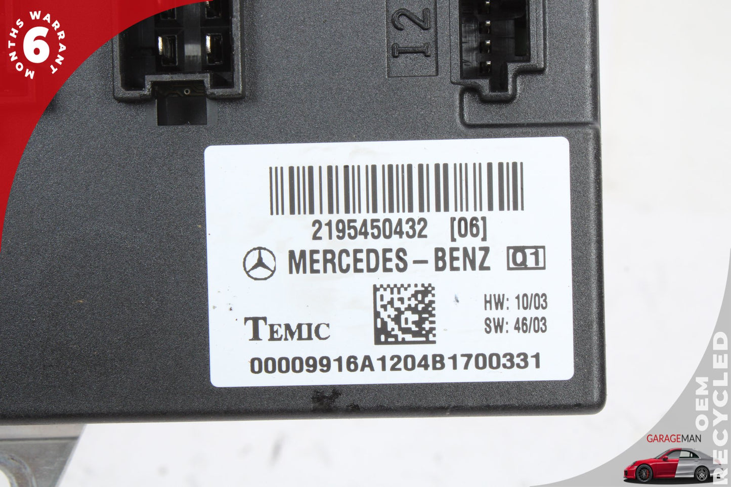 2003-2011 Mercedes W219 CLS550 BCM Body Control Module Unit 2195450432 OEM