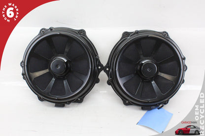 2010-2018 Porsche Macan 95B Front Left and Right Door Audio Speaker Set OEM