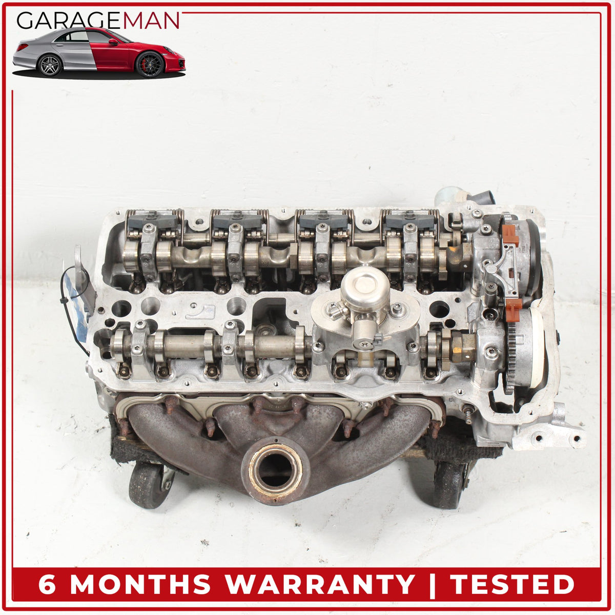 2013-2019 BMW 650i F06 AWD 4.4L Left Cylinder Head 7604870 OEM